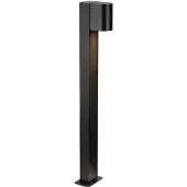 Markslöjd LED-gatelampe Alor, svart, IP65, høyde 75 cm, dimbar