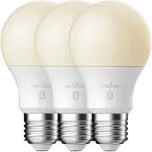 Nordlux LED-pære Smart E27 7W CCT 900lm i 3-pakning