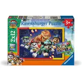 Ravensburger Paw Patrol Dino Movie 2x12pcs Puslespill