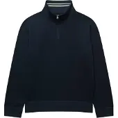 Superdry Essential Serif Logo Halv Glidelås Genser