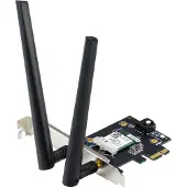 Asus PCE-BE6500 WiFi 7 PCIe nettverkskort 2882 Mbit/s Bluetooth 5.4