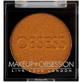 Obsession Makeup Revolution øyenskygge-pudder E166 Gold Coast 2 g (for kvinner)