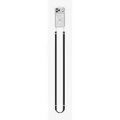 Spigen DA30L, Nakkestropp, Svart, Nylon, Semsket skinn, Apple, 0,9 m