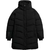 Superdry for woman. W5011782A City Chevron Quilted Parka black (S), Casual, Polyester, Long sleeve
