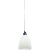 FABAS LUCE Hvit PROVENZA pendellampe i glass 20 cm