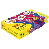 Aucune Plastilin 15 farger 30x50g