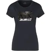 Armani Exchange for woman. 8NYTDLYJ73Z8534 Navy short sleeve t-shirt (S), Casual, Cotton