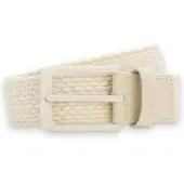 BOSS for man. 50558757 Braided belt with beige buckle (95 cm), Casual, Fabric