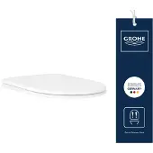 GROHE Toiletsæde Essence m/sc & gr m/låg hvid