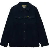 Superdry Retro Fleece Overshirt Skjorte Med Lange Ermer