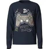 Name It Kids Printet Langermet Topp