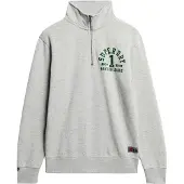 Superdry Track &amp; Field Graphic Halv Glidelås Genser