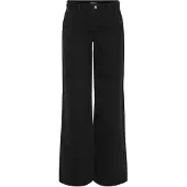 Pieces Selma Wide Leg Lavmidjede Jeans