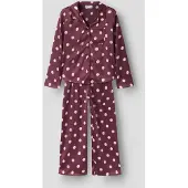 Name It Kids Polkadott Sateng Pysjamassett