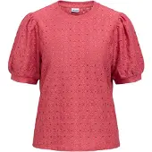 Object Laila Kort Ermet Bluse