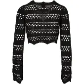 Urban Classics Crochet Langarmet Topp