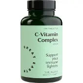 Great Earth C-vitamin Kompleks Vegansk 120 tabletter