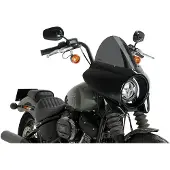 Puig 21332f Mirage Touring Harley Davidson Softail Motorsykkel Kåpe