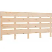 vidaXL Sengegavl 180x3x80 cm heltre furu