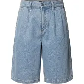 Vans Authentic Chino Loose Pleated Denim Shorts blå
