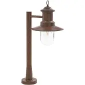 LINDBY veilampe Eloretta, rust, 60 cm, stål, IP44, E27