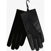 Gant for woman. 4930079 Black leather gloves (L), Classic