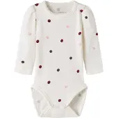 Name it Levde I/e - NbfNutti - Antique White/Dot - - 68 - Langermet Body