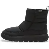 FitFlop for woman. ABT-090 Iq-Comff Resistant black ankle boots (36), Flat, None, Casual, Nylon, Outdoor