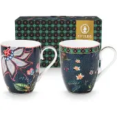 Pip studio Set/2 Mug BerryBlues 350ml