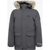 Helly Hansen for man. 53630 Reine grey parka (XL), Casual, Polyester