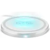 SBS TEWIRELESSUF15W, Innendørs, USB, Trådløs lading, Hvit
