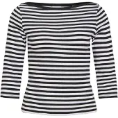 Noisy May Nmstormi Båthals Bluse Med 3/4 Ermer
