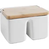 Ibili Doble Ceramic Bamboo Saltrister