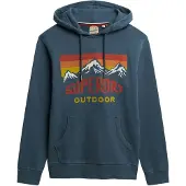 Superdry Mountain Relaxed Fit Hettegenser