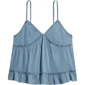 Superdry Tiered Jersey Cami Ermeløs Bluse