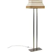 Market Set Gulvlampe Square, krem, tekstil, E27