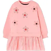Boboli 324144 Kjole Med Lange Ermer