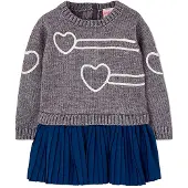 Boboli 734071 Kjole Med Lange Ermer