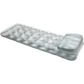 Intex 58894EU, Grå, Flytemadrass, Monokromatisk, Vinyl, Mann/kvinne, 100 kg