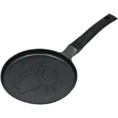 Klausberg Andre Agd Keptuve blynams, kattungemønster, aluminium, non-stick danga, juoda, sr.18 cm, , kb-7973