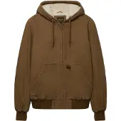 Superdry for man. M5011869A Vintage Workwear Brown Hooded Bomber Jacket (XXL), Casual, Polyester