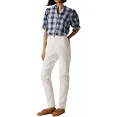 Pepe Jeans for woman. PL20459181CA Violet trousers white (28/32), Casual, Cotton