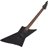Gear4Music Harlem Z Elektrisk Gitar fra Svart