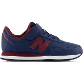New Balance unisex for kids. P323V1_KL Navy blue 323 Bungee Lace Hook & Loop Top Strap sneakers (31), Flat, Laces, Velcro, Casual, children'