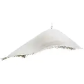 Karman hengelampe Moby Dick, lengde 150 cm, glassfiber, hvit