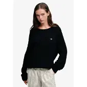 Superdry Slouchy Cable Knit Genser