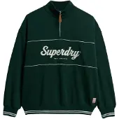 Superdry Country Club Loose Halv Glidelås Genser