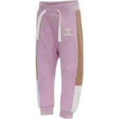 Hummel Joggebukse - hmlAnju - Rosa/Brun - - 62 - Joggebukse