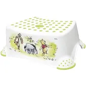 Keeeper barnetrinn krakk tomek winnie, hvit med trykk, lastekapasitet: 80 kg, gummiert overflate og føtter, - 1 stk (1843110023800)