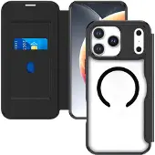 4smarts Urban Pro Flipcase til Apple iPhone 18 Pro / 17 Pro, svart